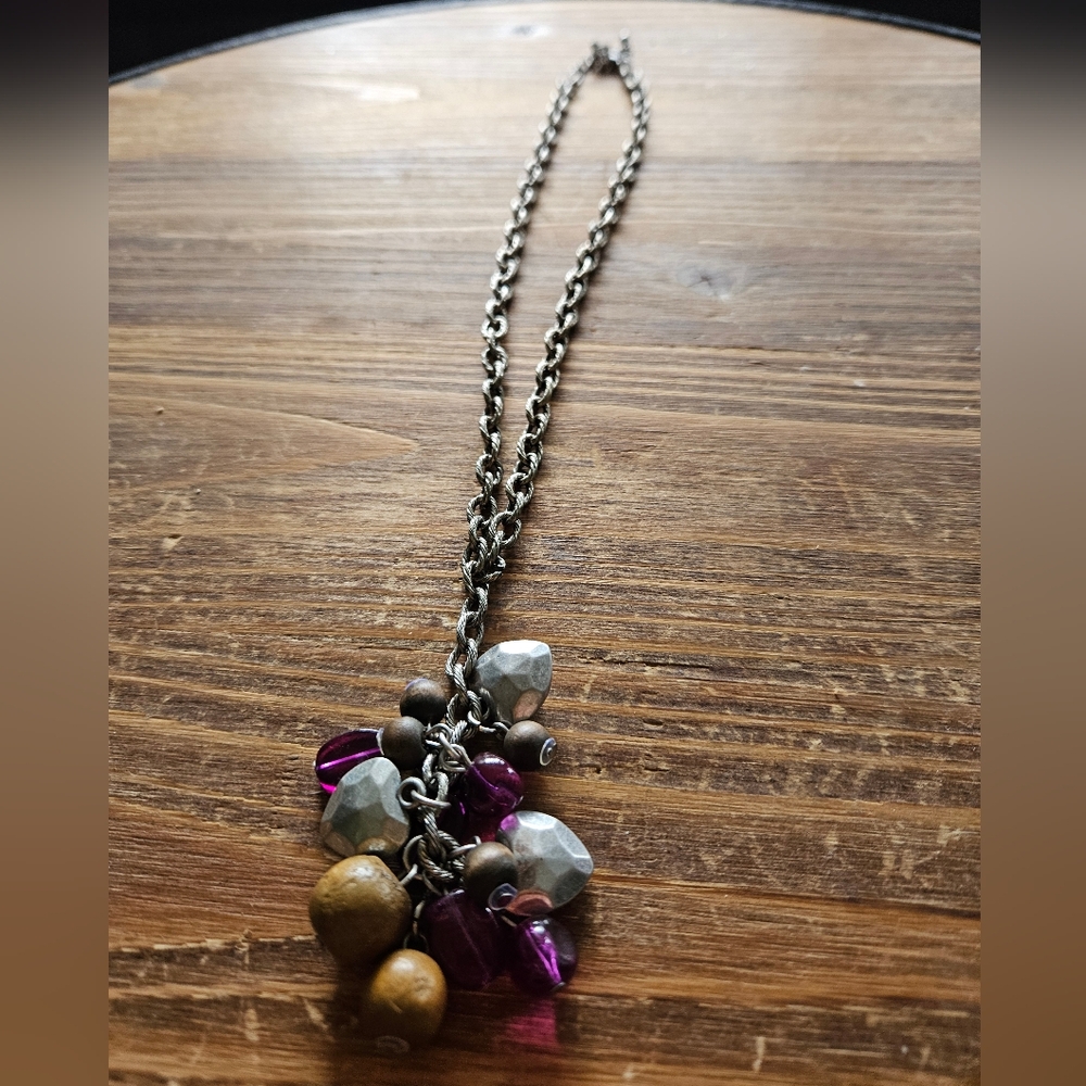 Necklace with hearts 💕 & beads